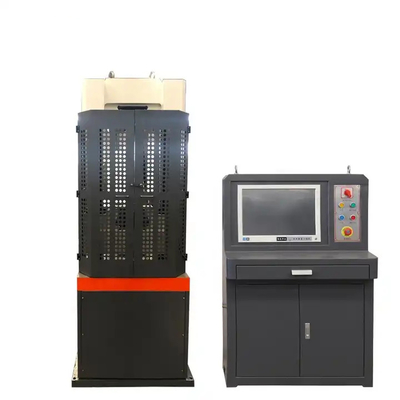 100-2000KN Hydrauliczna uniwersalna maszyna do badania wytrzymałości na rozciąganie AC 3 fazy