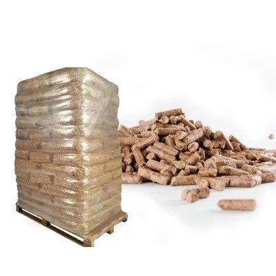Brykiet w kształcie brykietu Sosna Fir Wood Pellets 6mm Klasa A1 / A2 Bsl Zatwierdzony