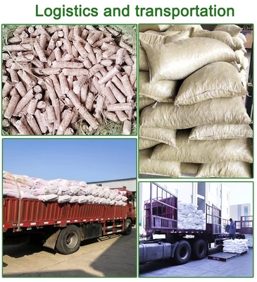 100% Trociny Biomasa Pellety opałowe z drewna 15 kg Worki Ponad 85% czystości