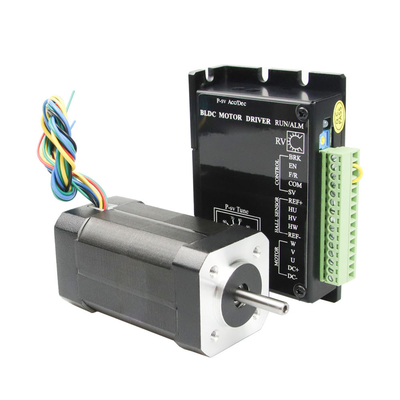 24v 77,5W 42mm Kwadratowy 3-fazowy bezszczotkowy silnik z przekładnią BLDC 4000 obr./min