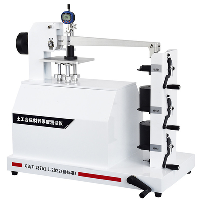 Tester grubości materiału geosyntetycznego, tester grubości geofabryki Model GSA-812T