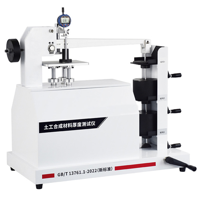 Tester grubości materiału geosyntetycznego, tester grubości geofabryki Model GSA-812T
