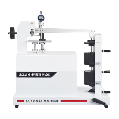 Tester grubości materiału geosyntetycznego, tester grubości geofabryki Model GSA-812T