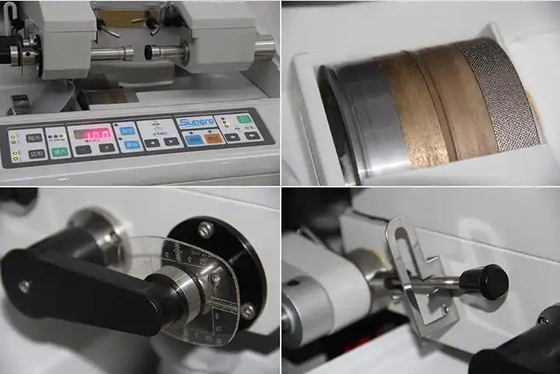 Optyczna maszyna laboratoryjna Półautomatyczna maszyna do krawędzi Dostępny zakres 22 mm ~ 100 mm