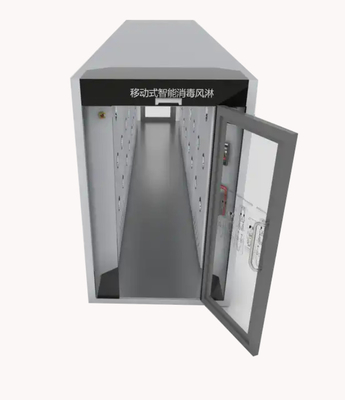 Air Shower Clean Tunnel przy wejściu do warsztatu bezpyłowego dla fabryki