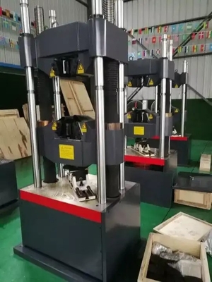 600kn Uniwersalna maszyna do badania wytrzymałości na rozciąganie Sterowanie mikrokomputerem serwomechanizmu hydraulicznego