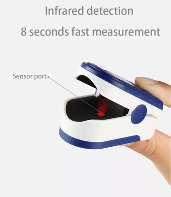 DC 2,6 V 8 sekund Poziom tlenu we krwi Finger Monitor Nasycenie 70%