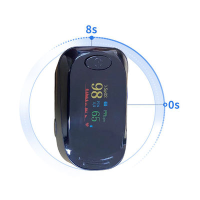 1,5 V * 2 49,5 g Pulsoksymetr na palec z czujnikiem tętna ABS Klips na palec
