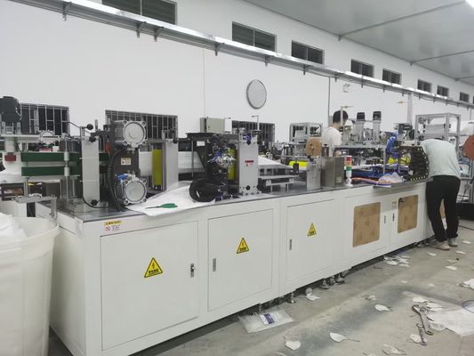 220V Ultradźwiękowa w pełni automatyczna włóknina medyczna maszyna do masek na twarz
