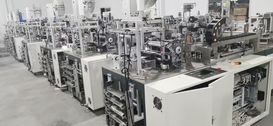 10KW Jednorazowa maszyna do produkcji masek medycznych 80 - 100 sztuk / minutę