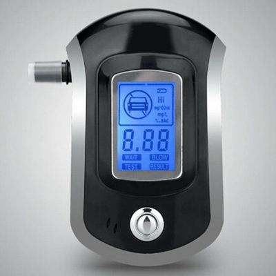 Wyświetlacz LCD Szybka analiza Tester alkoholu w wydychanym powietrzu z ustnikiem