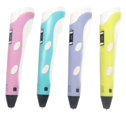 Mini Intelligent Drawing 3D Printer Pen 5V 2A z wyświetlaczem OLED