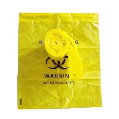Biodegradowalne jednorazowe worki na śmieci LDPE / HDPE Biohazard